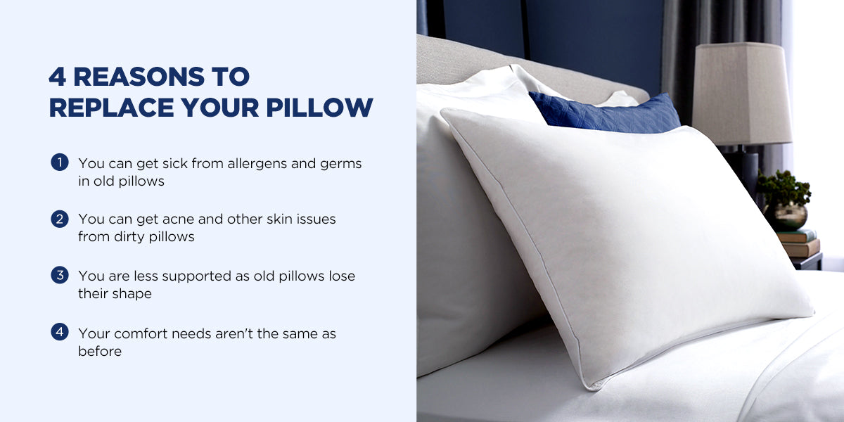 How Often Should You Change Your Pillows for Better Sleep? – ZAMATHOME