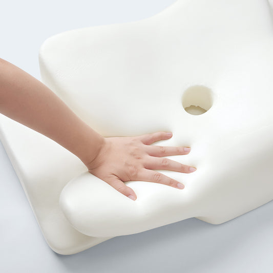 Bluedott™ Button Memory Foam Pillow for Neck Pain