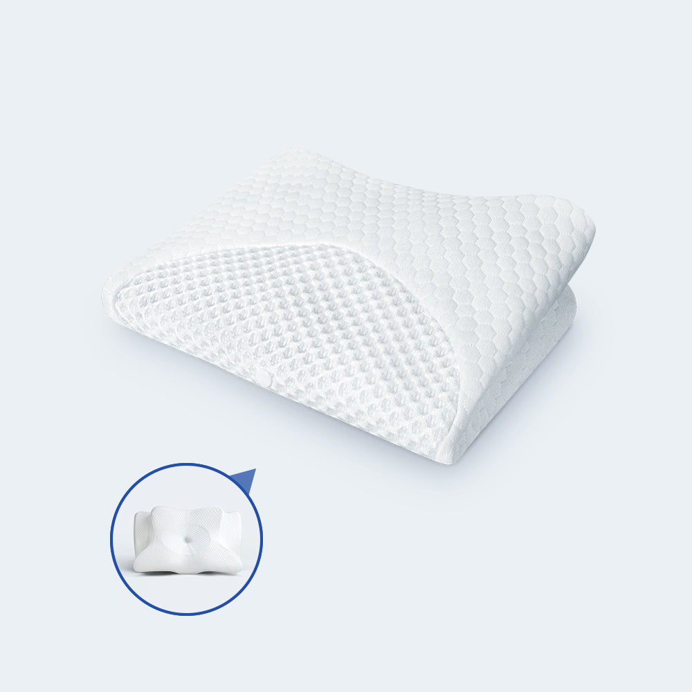 Bamboo Fiber Pillowcase for Butterfly Button Cervical Pillow ZAMATHOME