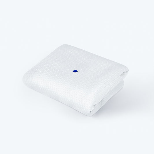 Bluedott™ Ultra Button Pillow with Pillowcase and insert for neck pain