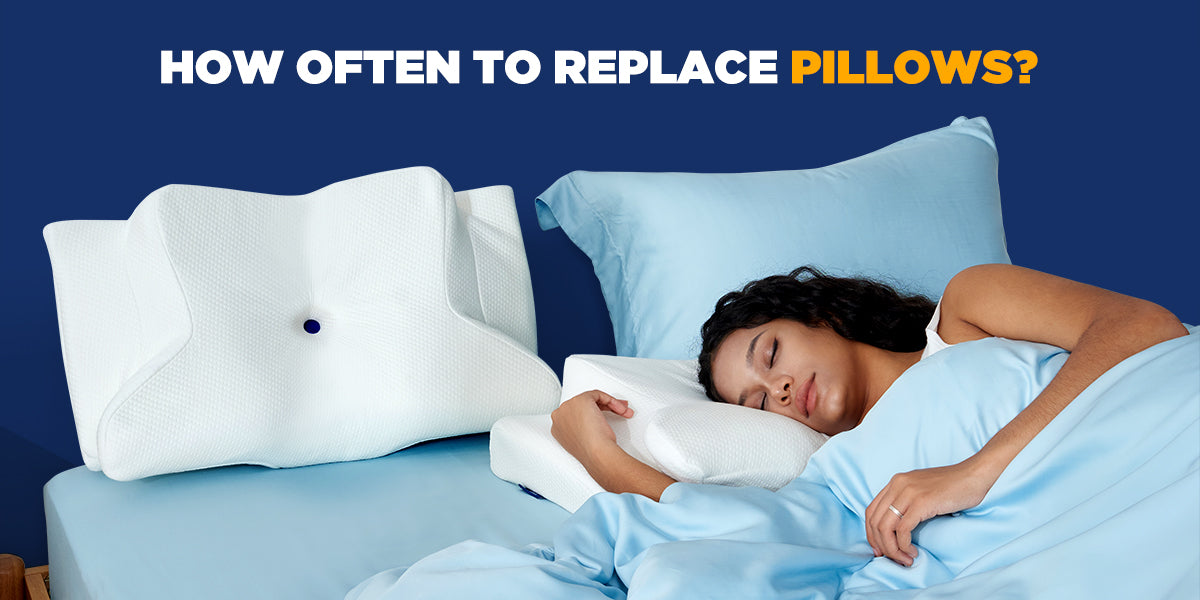 Sleep well with a neck pain pillow