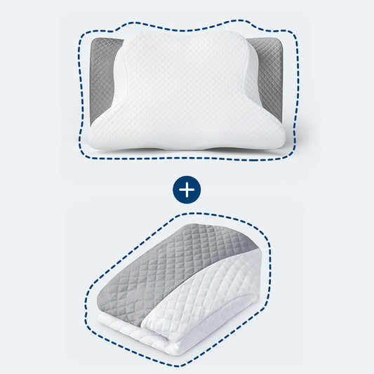 ZAMAT Butterfly Shaped Cervical Pillow and Pillowcase