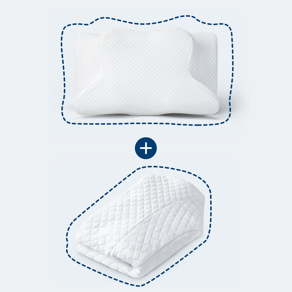 Butterfly Shaped Cervical Pillow and Pillowcase