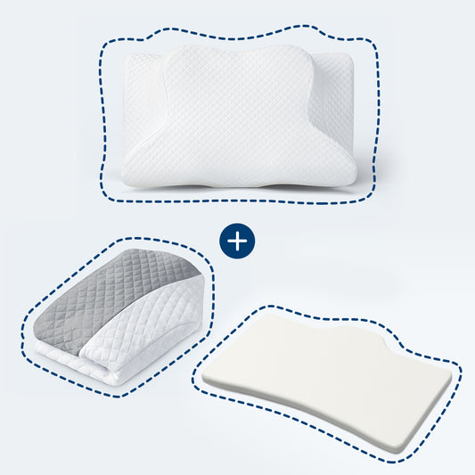 Butterfly Shaped Cervical Pillow with Pillowcase and Insert